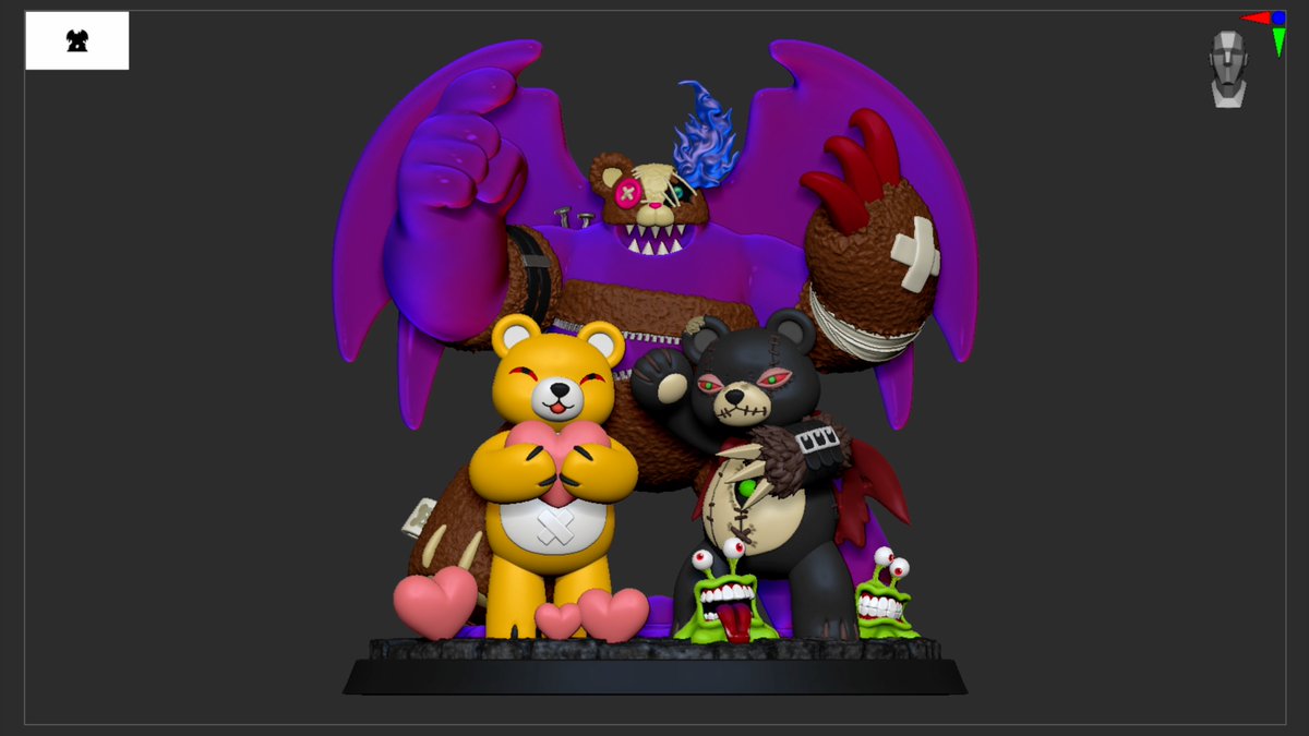 mulostudio1's tweet photo. 3D Printed ShinMonzaemon - Digimon
STL Files is available on our CGTrader &amp; Cults3d page.
https://t.co/vKRY7BtX9q

#digimon #shinmonzaemon #monzaemon #teddybear #numemon #warumonzaemon #ultimate #game #3ddigimon #gamecharacter #gamefigure #customfigure #3dfigure #mulostudio #stl https://t.co/VfO00Iqcde
