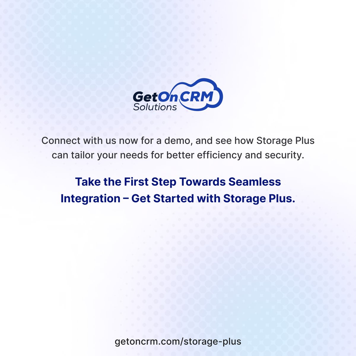 getoncrm's tweet image. No more switching between tabs—save time and boost operational efficiency.💼💡

Experience Seamless Integration with StoragePlus!🚀

#salesforceintegration #storageplus #workflowmanagement #getoncrm