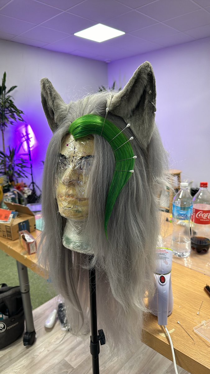 You have no idea how many times I was fixing this wig 🥲