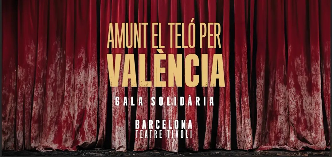 eventisweb's tweet photo. 🎭 Gala Solidària "Amunt el Teló per València" ✨

Un esdeveniment que tindrà lloc el dilluns 25 de novembre a les 21 h al Teatre Tívoli de Barcelona. 🎭✨

🔗 Podeu obtenir més informació a https://t.co/QnwzroMW3C

#AmuntElTeló #ValènciaSolidària #ArtsEscèniques https://t.co/AHLvuAeKRA