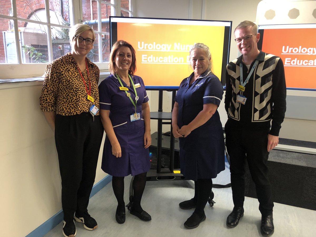 We are ready to start our Urology Nursing Education Day for Barts Health