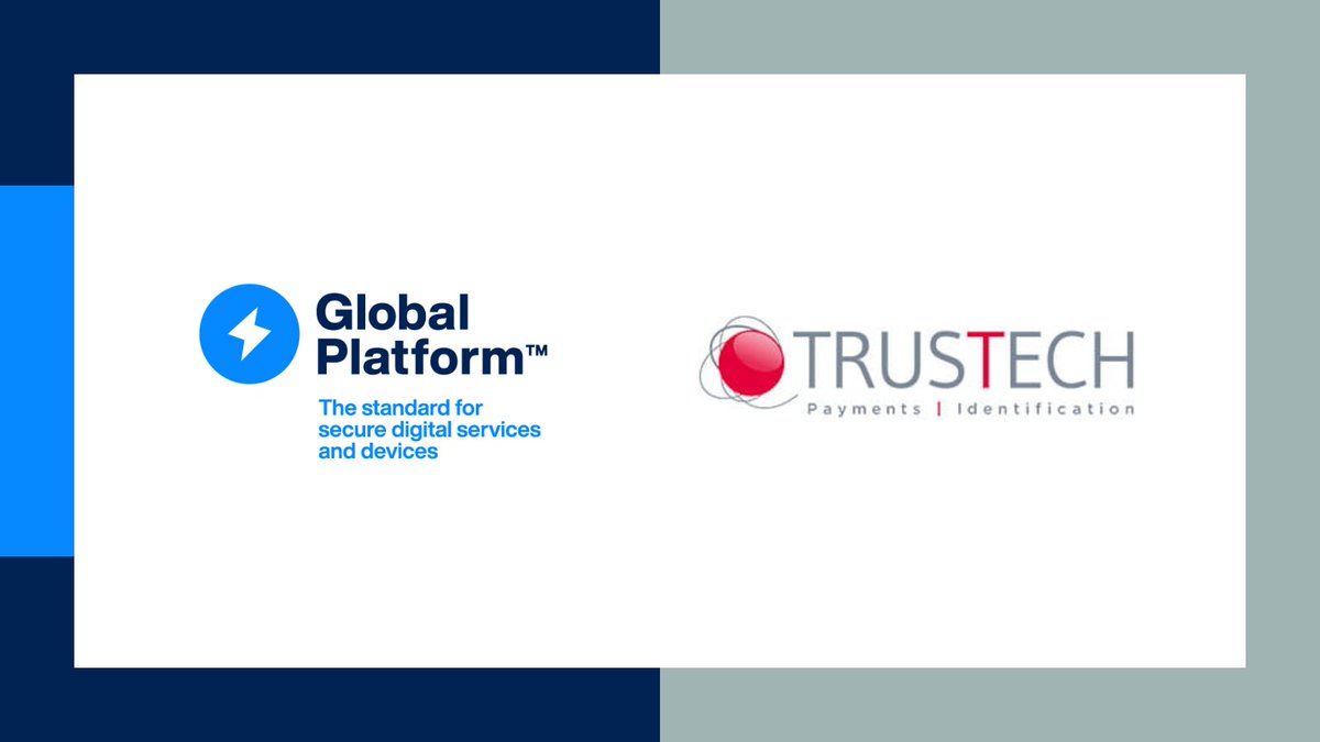 GlobalPlatform™ (@globalplatform_) on Twitter photo GlobalPlatform is pleased to support #TRUSTECH, which opens its doors December 3-5 in Paris to explore the latest innovations in #payments and #identity technology. There’s still time to register: bit.ly/3ARowyR <a href="/TRUSTECH_Event/">TRUSTECH Event</a> GlobalPlatform is pleased to support #TRUSTECH, which opens its doors December 3-5 in Paris to explore the latest innovations in #payments and #identity technology. There’s still time to register: bit.ly/3ARowyR <a href="/TRUSTECH_Event/">TRUSTECH Event</a>