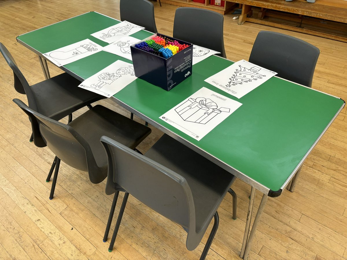 The hall is all ready to welcome our Little Lunt’s Heathers for our first preschool session of the year! Did someone say the ‘C’ word?! 🎄<a href="/LuntsHeathSch/">Lunt'sHeathSch</a>