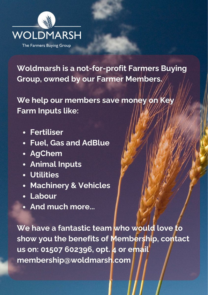 Ever wondered what Woldmarsh are all about? Here's a snapshot of some of the ways we help our Members...