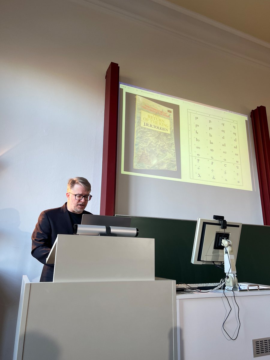 Anastasia Glawion (@a_glawion) on Twitter photo Next up is James Tauber <a href="/jtauber/">James Tauber</a> with insights into the incredible <a href="/DigitalTolkien/">Digital Tolkien Project</a> project 🤩 #DHTD2024 Next up is James Tauber <a href="/jtauber/">James Tauber</a> with insights into the incredible <a href="/DigitalTolkien/">Digital Tolkien Project</a> project 🤩 #DHTD2024