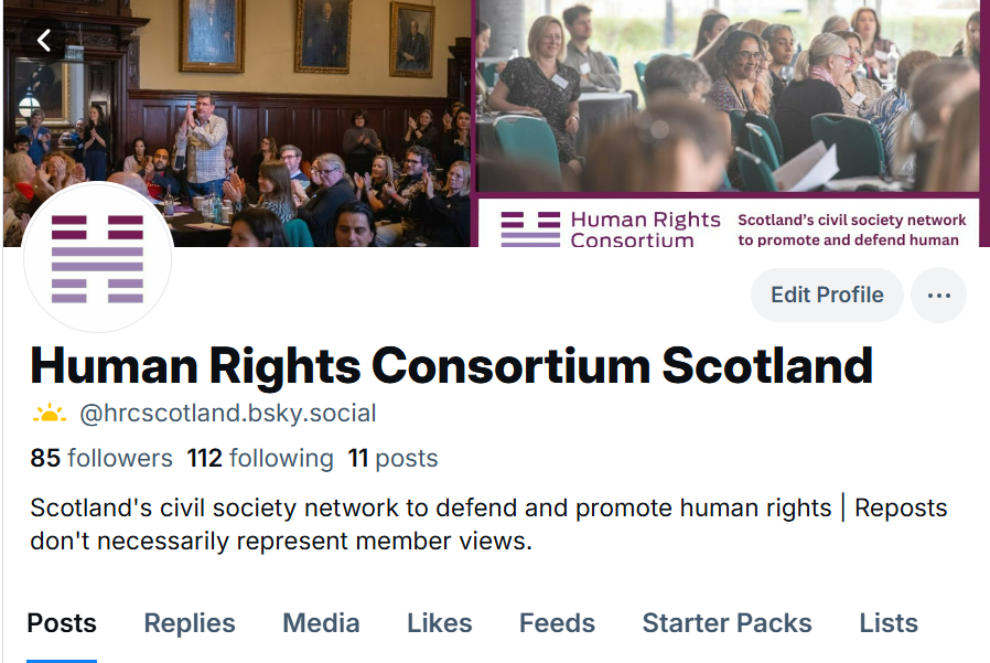 HRCScotland's tweet photo. Looking ahead... 🩵☁️

We’re exploring new avenues for sharing updates, including a move to Blues*y, aligning with our values.

For now, we’ll continue sharing on this platform during the transition. Stay tuned! https://t.co/O5Vj4zMbm4