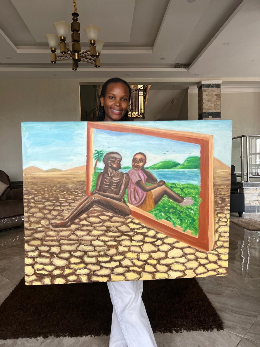 Nuclear4Climate's tweet photo. 🎨⚛️👩🎨 Art for a sustainable future!
At #COP29, we were glad to host @Joan_Na222, winner of the Energies of Change Art Contest by #Nuclear4Climate & @WiRE_Canada
#NetZeroNeedsNuclear #TogetherIsBetter #ClimateHero #Sustainability https://t.co/wioND4Gt22