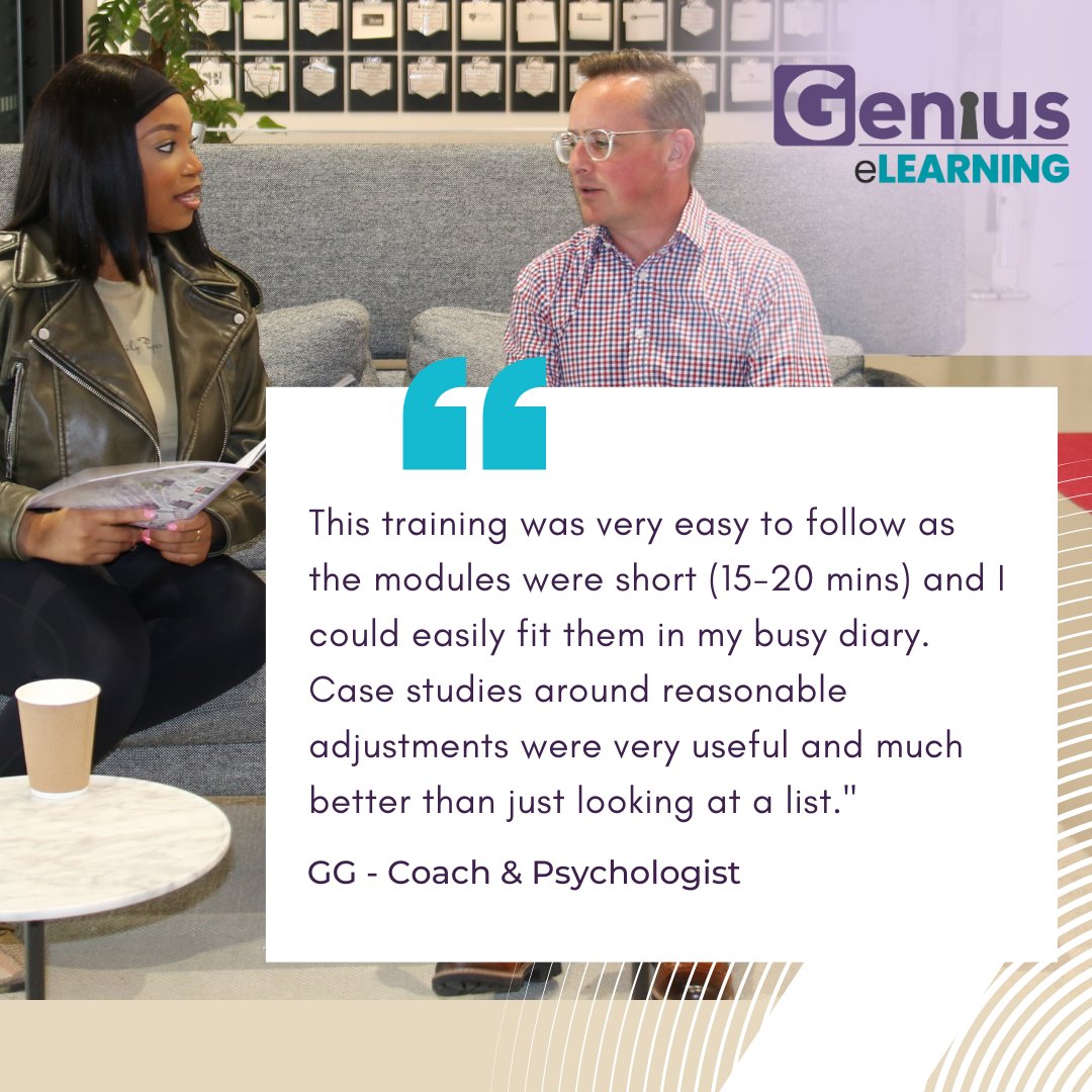 💡 Make sure the managers in your business understand #Neurodiversity💡 

We asked for feedback from managers about our Managers eLearning modules. This is what they had to say...

Try it for yourself 👇 
elearning.geniuswithin.org/#/public-dashb…

#LeadershipSkills #Management #DEI