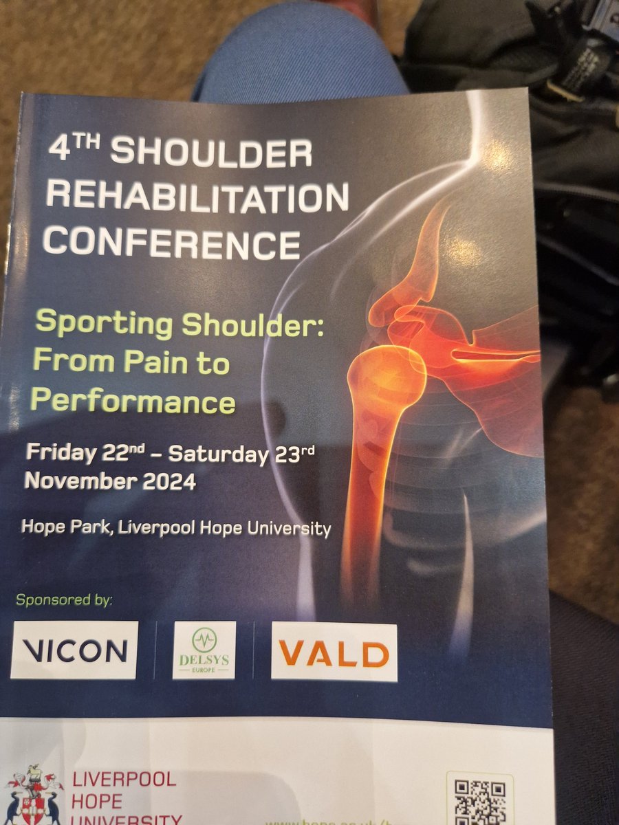 All set to go ...looking forward to learning more about shoulders