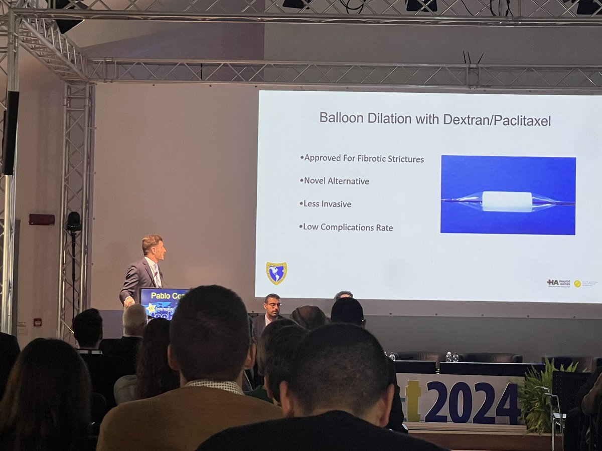 Silvia Proietti (@sproietti81) on Twitter photo Interesting drug baloon dilator for ureteral strictures with dextran/paclitaxel seems to be very promising in solving the Achille’s heel of endourologists! Happy to use it very soon! Great presentation by <a href="/PabloNContreras/">Pablo Contreras</a> at #TNT24 Interesting drug baloon dilator for ureteral strictures with dextran/paclitaxel seems to be very promising in solving the Achille’s heel of endourologists! Happy to use it very soon! Great presentation by <a href="/PabloNContreras/">Pablo Contreras</a> at #TNT24