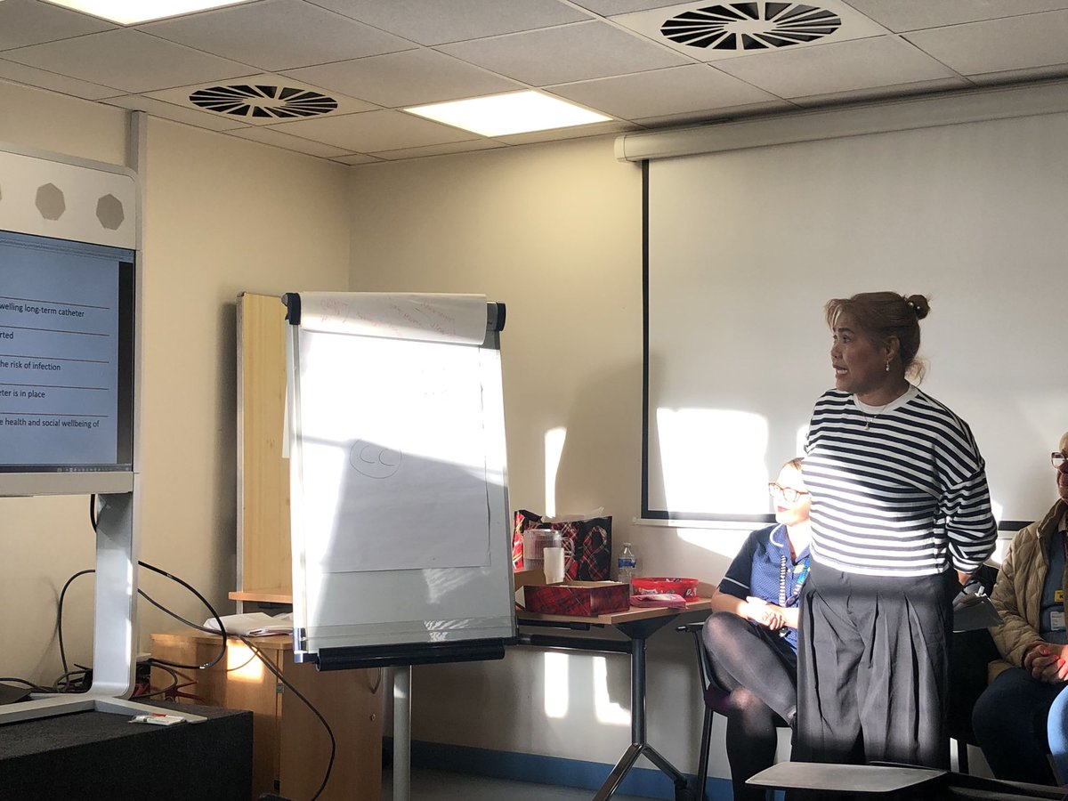 Paula Allchorne (@allchornepaula) on Twitter photo Urology CNS for barts health- Great start to the day educating the ward staff on catheter care - when to remove a catheter and complications <a href="/Jacwood1Wood/">Jackie Wood</a> <a href="/surgerywxh/">SURGERYWXH</a> <a href="/BHUrologyCNS/">Urology CNS Barts Health</a> <a href="/SarahHillsBAUN/">Sarah Hillery</a> <a href="/CAlexanderNHS/">Caroline Alexander</a>
#bartsheath Urology CNS for barts health- Great start to the day educating the ward staff on catheter care - when to remove a catheter and complications <a href="/Jacwood1Wood/">Jackie Wood</a> <a href="/surgerywxh/">SURGERYWXH</a> <a href="/BHUrologyCNS/">Urology CNS Barts Health</a> <a href="/SarahHillsBAUN/">Sarah Hillery</a> <a href="/CAlexanderNHS/">Caroline Alexander</a>
#bartsheath