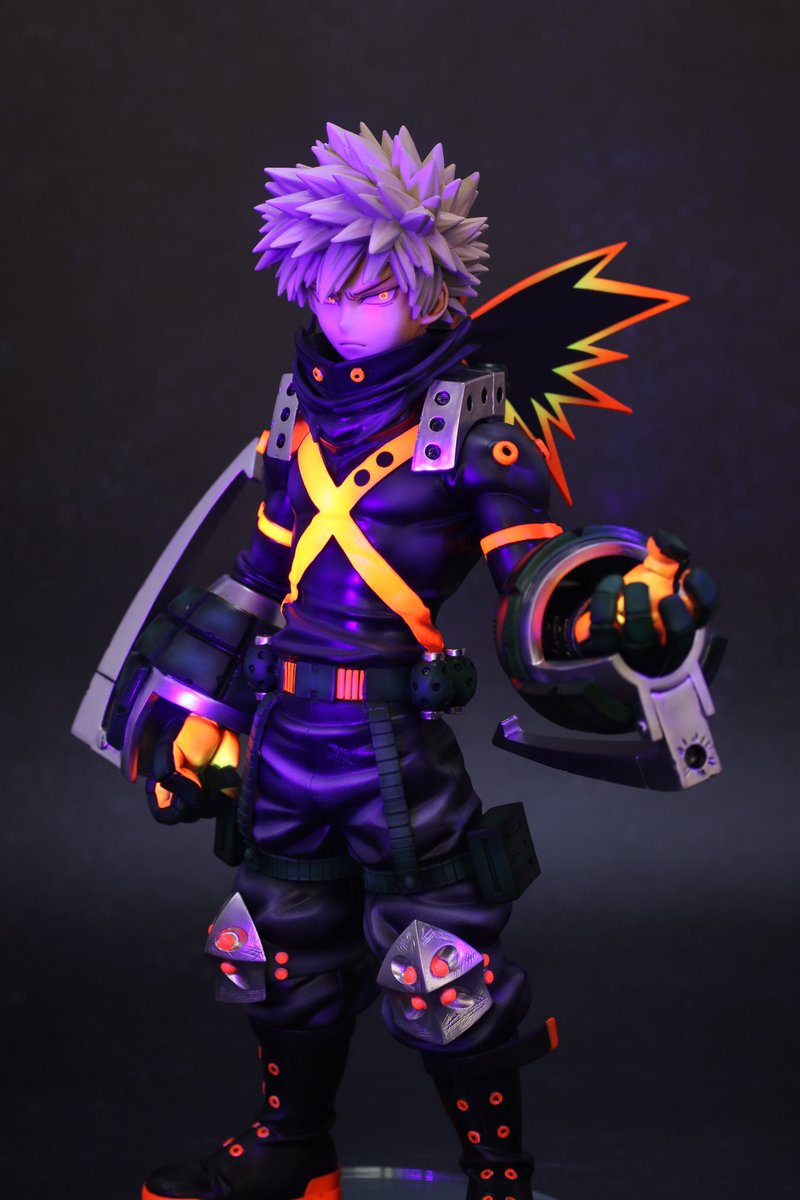 爆豪勝己 フルリペイントしました🎨 別角度の写真はリプ欄に #僕の