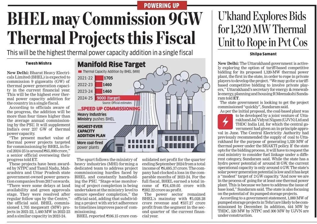 Twesh ET (@tweshmishraet) on Twitter photo Big developments for the energy sector. Thermal is buzz word again! Stories of <a href="/shimonasamant/">Shilpa Samant</a> and I in today's power packed edition of <a href="/EconomicTimes/">Economic Times</a>.
Links:
economictimes.indiatimes.com/industry/energ…
economictimes.indiatimes.com/industry/energ… Big developments for the energy sector. Thermal is buzz word again! Stories of <a href="/shimonasamant/">Shilpa Samant</a> and I in today's power packed edition of <a href="/EconomicTimes/">Economic Times</a>.
Links:
economictimes.indiatimes.com/industry/energ…
economictimes.indiatimes.com/industry/energ…