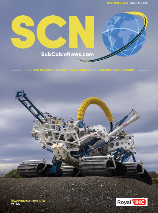 SubCableNews's tweet photo. SCN 269 is ready for you – catch up with the submarine cable industry. New Projects - new technologies – worldwide coverage of the latest news. https://t.co/xEZDoB7dF9 https://t.co/vvC1ompYT3