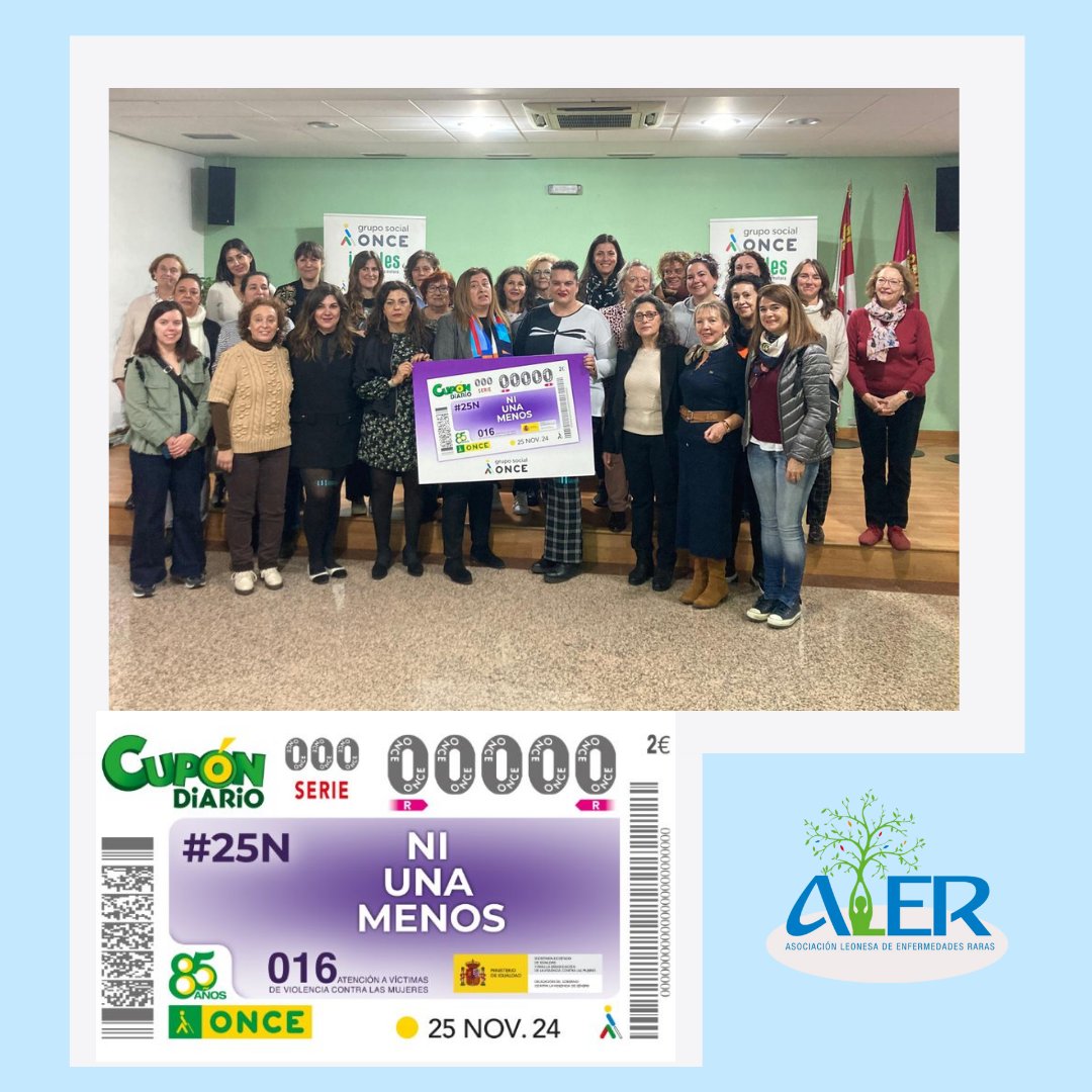 asociacion_aler's tweet image. Ayer 21 de noviembre el Grupo Social Once organizó un desayuno de mujeres de las entidades del Tercer Sector en León.

Una oportunidad para conocer la iniciativa de la @once.es para concienciar y visibilizar sobre la violencia contra la mujer.

NI UNA MENOS