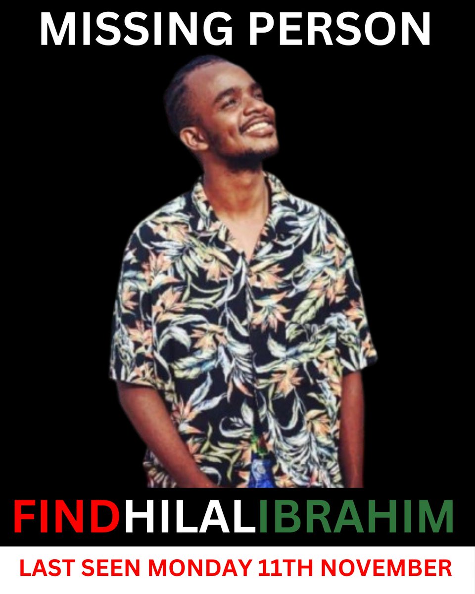 _James041's tweet photo. We are looking for Hilal Ibrahim who went missing on 11th November 2024.

Help us find Hilal Ibrahim.

#RutoMustGo https://t.co/4nlvtJ2WYg