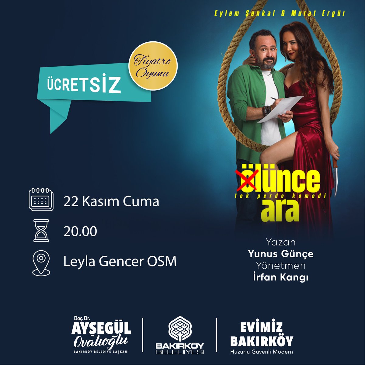 Bu Akşam Ölünce Ara Bakırköy'de