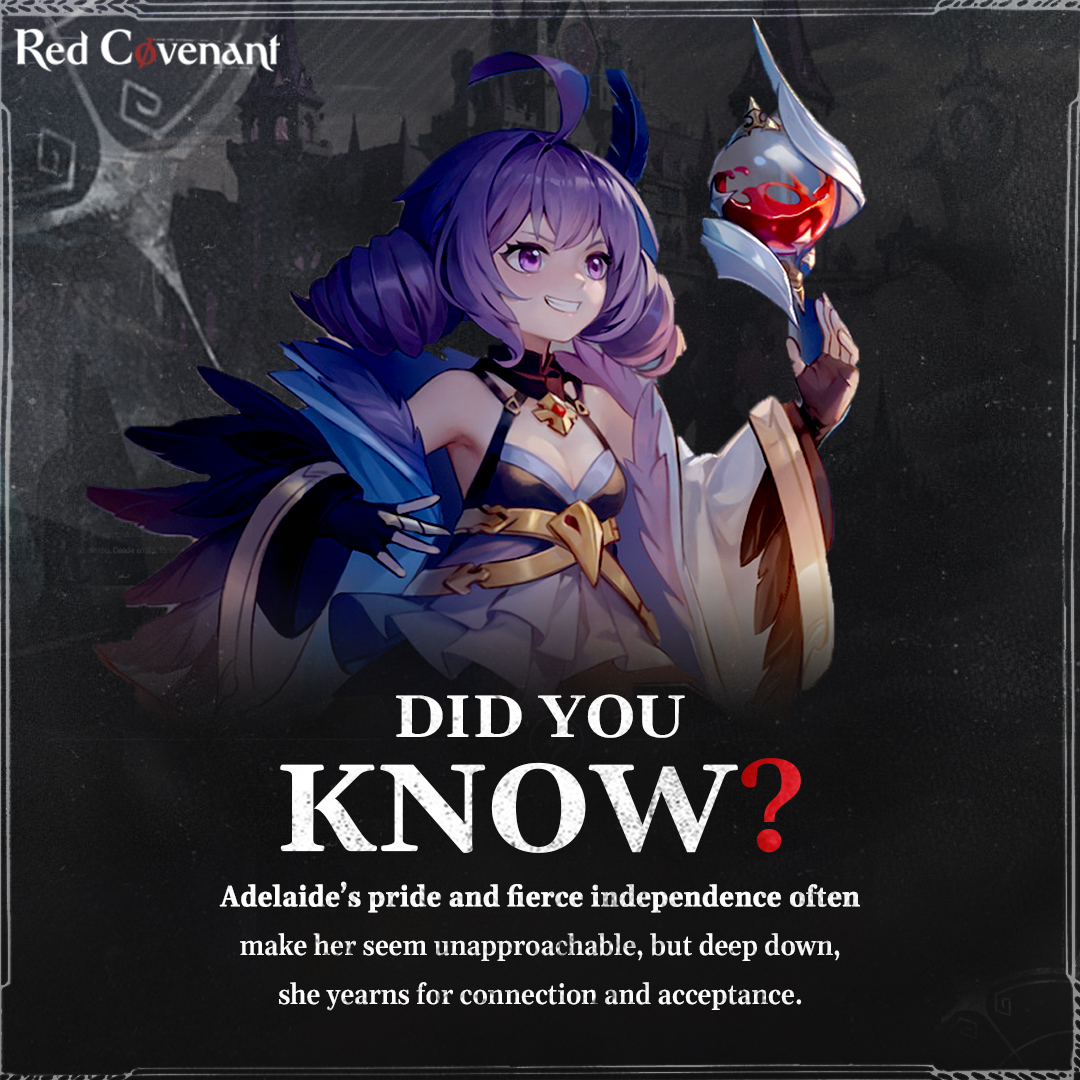 Did You Know?

Adelaide's pride and fierce independence often make her seem distant, but beneath that tough exterior, she longs for connection and acceptance. Will her heart ever soften?

Stay tuned for more secrets about our elemental Forsaken!