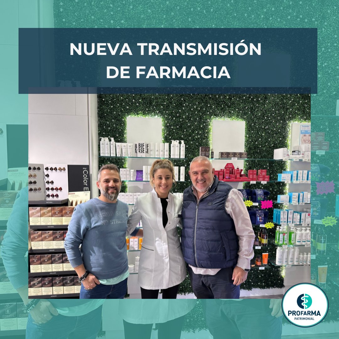 ProfarmaP's tweet image. María y Elena, Estamos agradecidos por la oportunidad de ser parte de un capítulo tan relevante en vuestras vidas y os deseamos el mayor de los éxitos. 📍C/ Joaquín María Jalón 5, Valladolid. #transmisiondefarmacias #comprayventadefarmacias #comprarfarmacia #financiacionfarmacia