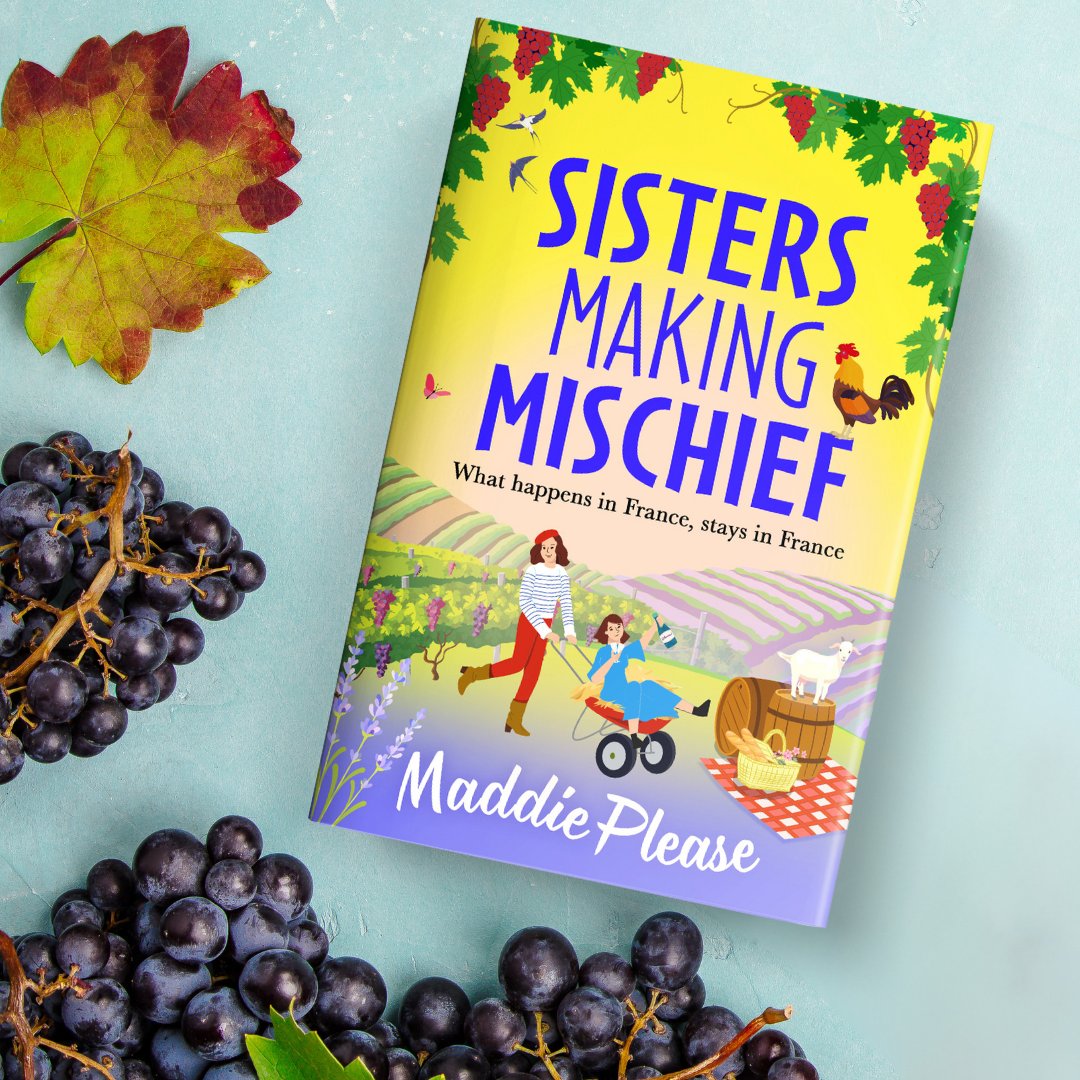โ๏ธ Maddie Please Authorโ๏ธ (@maddieplease1) on Twitter photo โญ๏ธโญ๏ธโญ๏ธPublished Today! โญ๏ธโญ๏ธโญ๏ธ
'there is life after divorce and retirement. I loved how Joy slipped into her new reality & found the courage to take what she wanted. Sisters Making Mischief is filled with Joy in more than one way'
amazon.co.uk/dp/B0D8KBVC35
<a href="/BoldwoodBooks/">Boldwood Books</a> โญ๏ธโญ๏ธโญ๏ธPublished Today! โญ๏ธโญ๏ธโญ๏ธ
'there is life after divorce and retirement. I loved how Joy slipped into her new reality & found the courage to take what she wanted. Sisters Making Mischief is filled with Joy in more than one way'
amazon.co.uk/dp/B0D8KBVC35
<a href="/BoldwoodBooks/">Boldwood Books</a>