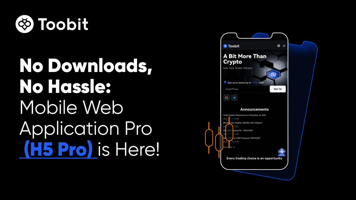 Andrianoluck871's tweet image. Trade crypto anytime, anywhere with Toobit's H5 Pro. No downloads needed, just fast, secure, and stable trading in your browser !
@dinaxrizal
@HamdanGemlitzz
@kurniahendy
#ToobitMobileWebPro