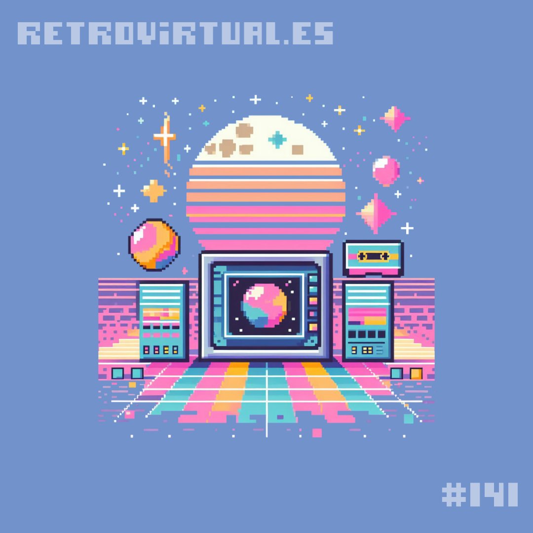 RetroVirtualX's tweet image. 🖥️ Cosmos Digital 🖥️

👾🌌 ¡Explora el universo digital con @RetroVirtualX #141! 

✨🎛️🪐🖥️🪐🎛️✨ 
#RetroVirtual #PixelArt #ModaUnisex #MarcaDeRopa #CosmosDigital #ArteRetro