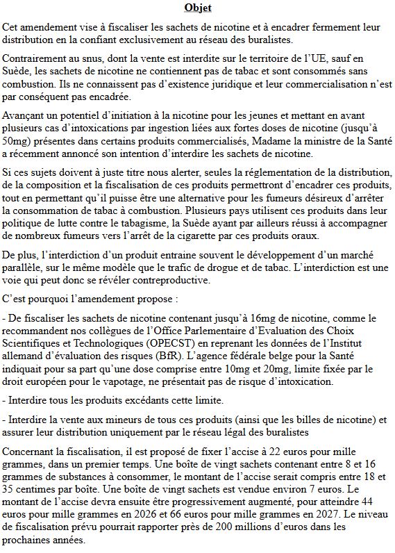 🚨 Ne cédons pas aux #lobbies ! Le <a href="/Senat/">Sénat</a> plie sous la pression des buralistes avec un amendement leur accordant le monopole des sachets de nicotine, malgré la volonté d’interdiction portée par <a href="/gdarrieussecq/">Geneviève Darrieussecq</a>, la ministre de la Santé.

📊 Ces produits, déjà testés par 10 % des
