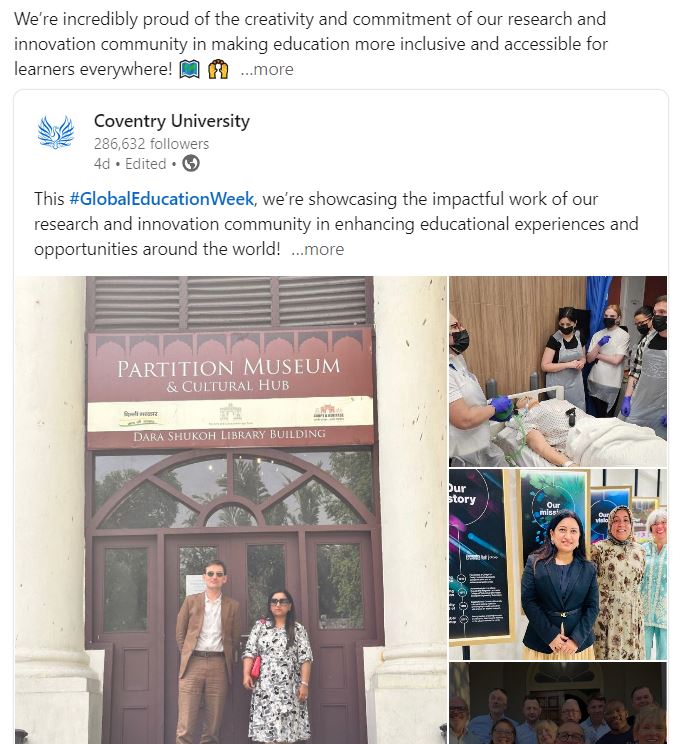 That’s all for #GlobalEducationWeek! 🌍

We’ve enjoyed showcasing the fantastic work of our researcher and innovation community in driving positive change for education worldwide 🎓👏

Thank you to everyone who participated! 🌠

⏪Check out the campaign rewind below⏪