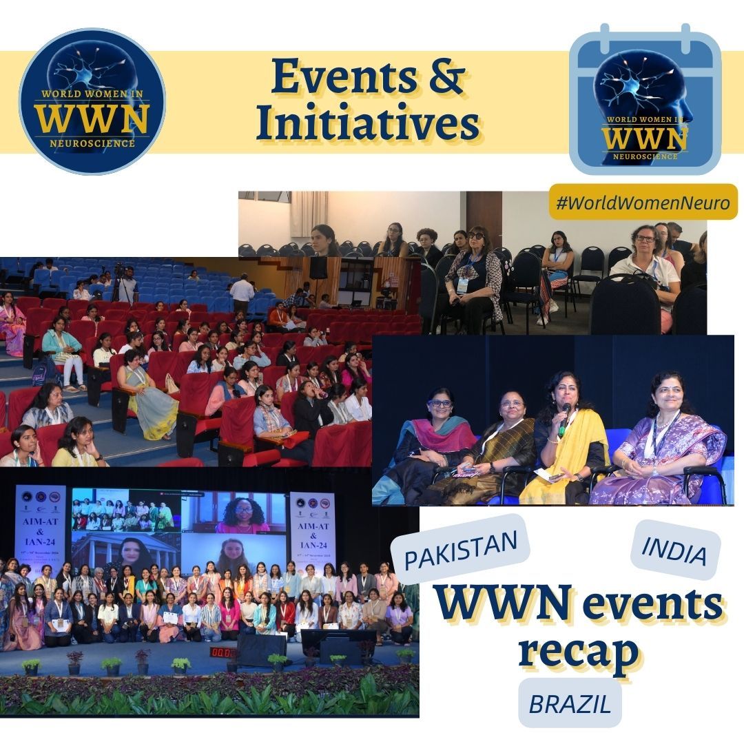World Women in Neuroscience (@worldwomenneuro) on Twitter photo This semester, #WorldWomenNeuro celebrates its collaborative #WWNevents, fostering global #connections in Pakistan, India and Brazil exploring critical topics in neuroscience such as stress, cultural narratives in leadership and resilience in science.
Here's to more!
<a href="/IBROorg/">IBRO - International Brain Research Organization</a> This semester, #WorldWomenNeuro celebrates its collaborative #WWNevents, fostering global #connections in Pakistan, India and Brazil exploring critical topics in neuroscience such as stress, cultural narratives in leadership and resilience in science.
Here's to more!
<a href="/IBROorg/">IBRO - International Brain Research Organization</a>