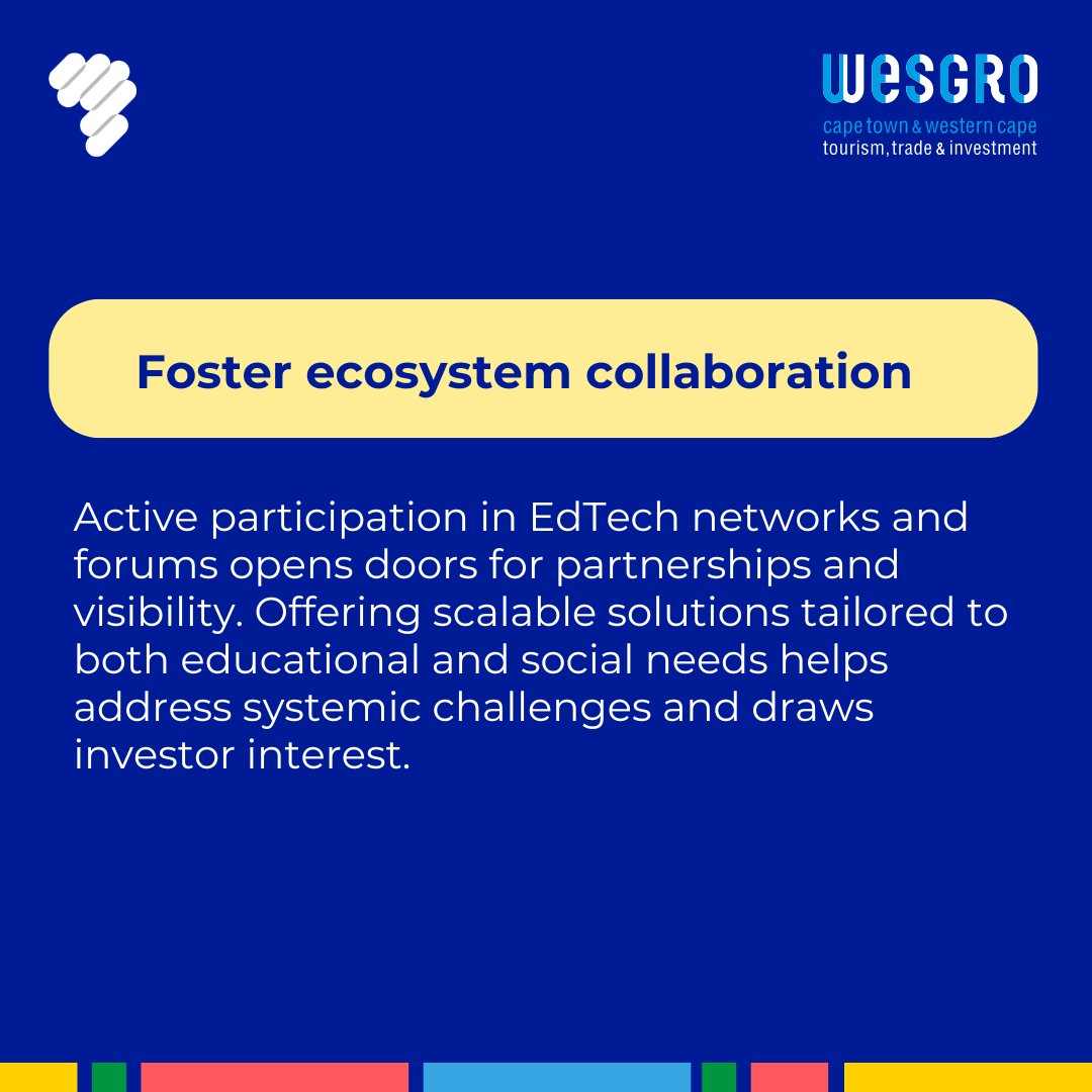 Injini (@injiniedtech) on Twitter photo 💡 Swipe through for 3 key insights from the most recent Injini x <a href="/Wesgro/">Wesgro - Cape Town & the Western Cape</a> #EdTech Roundtable.
✨ Thank you to our speakers & audience for showing the power of convening the #EducationInnovation ecosystem to drive meaningful change.
📖 Blog with more takeaways coming soon! 💡 Swipe through for 3 key insights from the most recent Injini x <a href="/Wesgro/">Wesgro - Cape Town & the Western Cape</a> #EdTech Roundtable.
✨ Thank you to our speakers & audience for showing the power of convening the #EducationInnovation ecosystem to drive meaningful change.
📖 Blog with more takeaways coming soon!