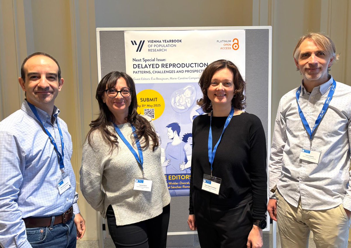 Wittgenstein Centre (@wicvienna) on Twitter photo Join us in your coffee break, grab a coffee and meet some of the editors of the <a href="/ViennaYearbook/">Vienna Yearbook of Population Research (VYPR)</a>: Miguel Sanchez Romero, <a href="/PaoDiG/">Paola Di Giulio</a>, Maria Winkler-Dworak (<a href="/mwinkdwo/">Maria Winkler-Dworak @mwinkdwo@sciences.social</a>) and Tomáš Sobotka! Find more info on the Vienna Yearbook here: tinyurl.com/3fjtwabc. #latefert #ViennaYearbook ☕️👋🏼 Join us in your coffee break, grab a coffee and meet some of the editors of the <a href="/ViennaYearbook/">Vienna Yearbook of Population Research (VYPR)</a>: Miguel Sanchez Romero, <a href="/PaoDiG/">Paola Di Giulio</a>, Maria Winkler-Dworak (<a href="/mwinkdwo/">Maria Winkler-Dworak @mwinkdwo@sciences.social</a>) and Tomáš Sobotka! Find more info on the Vienna Yearbook here: tinyurl.com/3fjtwabc. #latefert #ViennaYearbook ☕️👋🏼