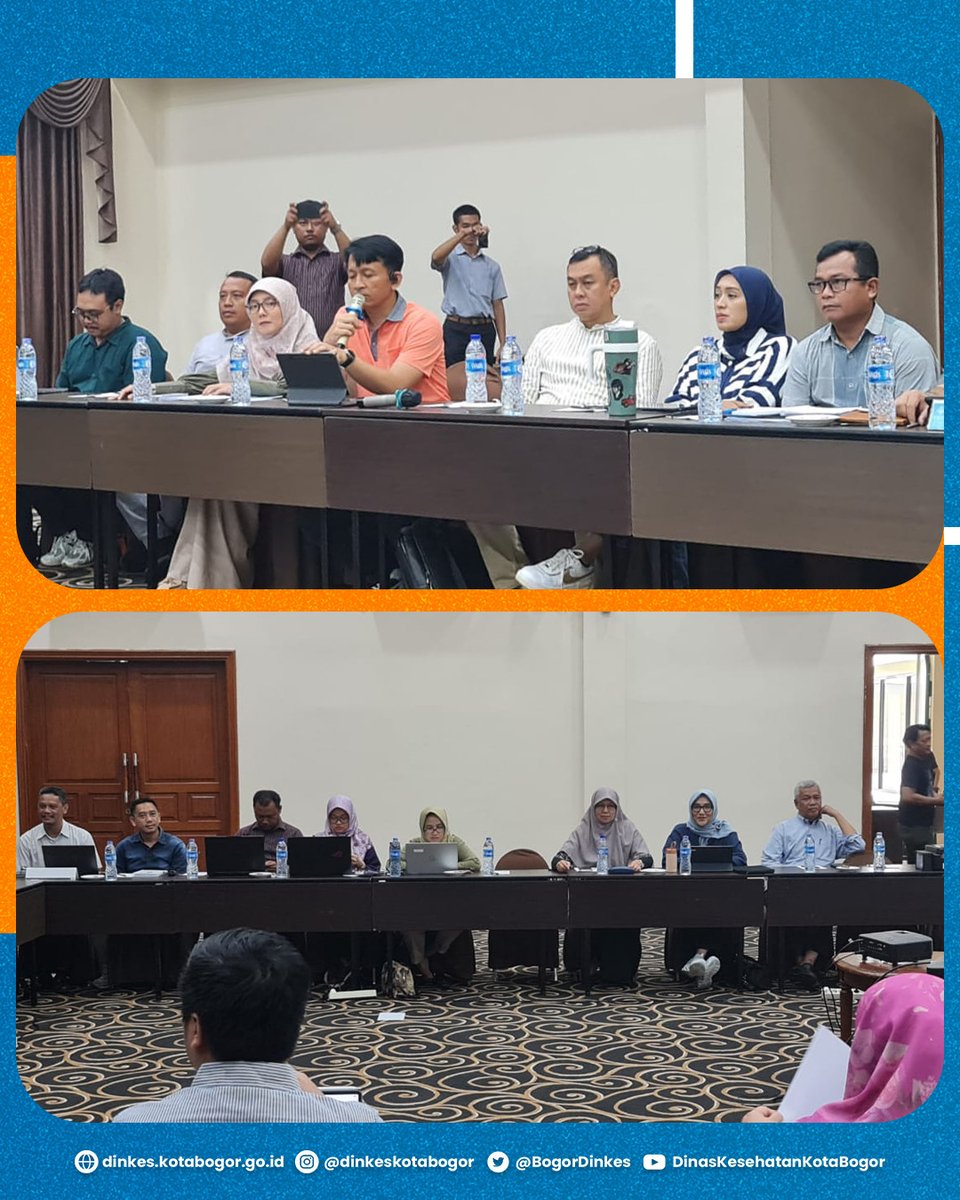 BogorDinkes's tweet image. Halo Sobat Sehat!

Sabtu (16/11/2024) Dinas Kesehatan Kota Bogor menghadiri kegiatan Rapat Kerja Bersama DPRD terkait Ekpose Usulan Program Pembentukan Perda (Propemperda) Tahun 2025 Ruang Raflesia, Ole Suites Hotel &amp;amp; Cottage Sentul.

#perda #propemperda #program