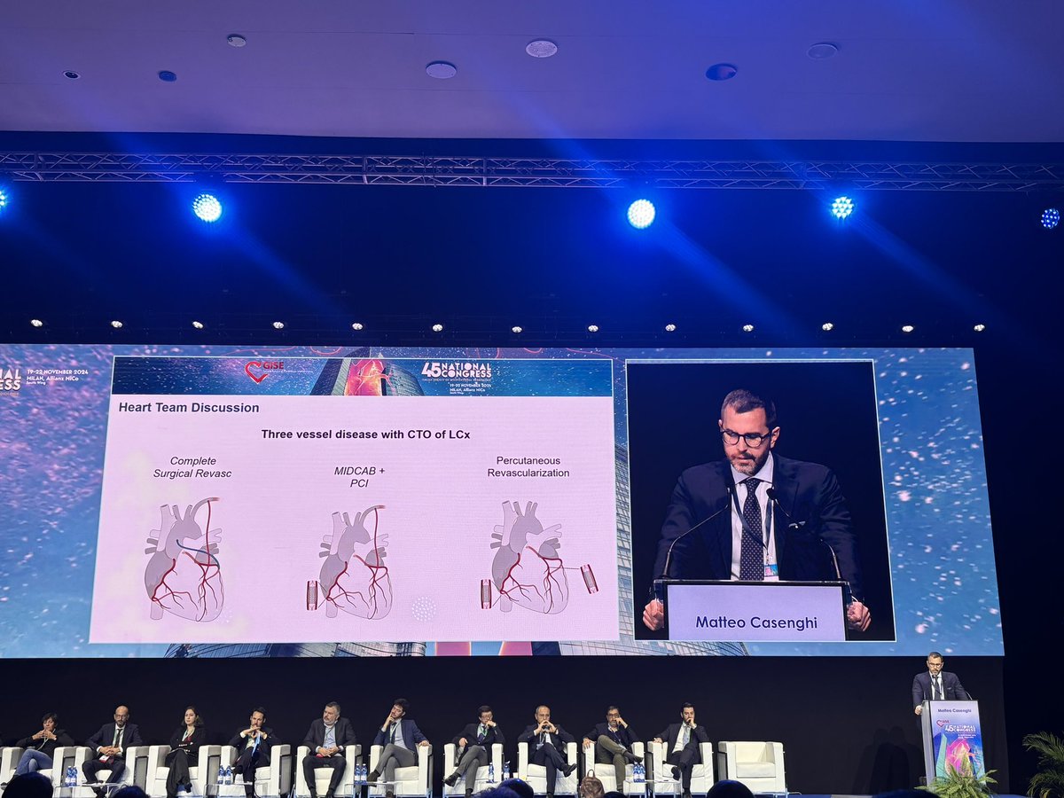 cescobruno's tweet photo. 🪨🔥Hard rock morning session at #GISE45 in the main auditorium

🎯Many available algorithms to know for device and treatment selection
📍Pivotal role of imaging to understand calcium morphology and plan the strategy 
⚔️Combined strategy with devices to optimise stent expansion https://t.co/IqhXyt9E6K