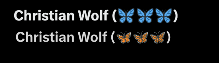 Twitter web (Top), vs.
Twitter Android (bottom).