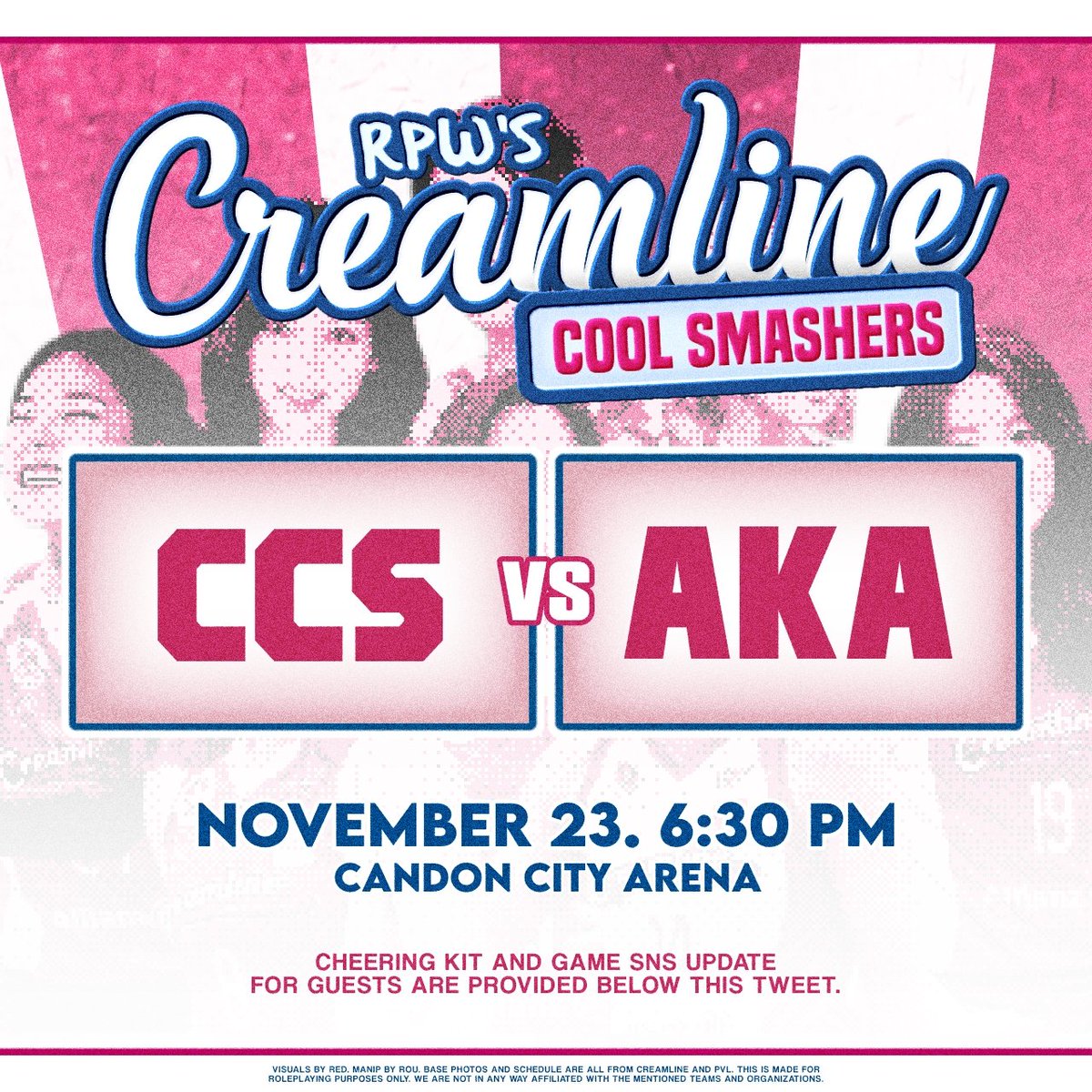 RPWSMASHERS's tweet image. ㅤ
ㅤ
     𓏲 ࣪₊♡𓂃 𝗖𝗥𝟯𝗔𝗠𝗟𝗹𝗡𝗘 𝗖𝗢𝗢𝗟 𝗦𝗠𝟰𝗦𝗛𝗘𝗥𝗦
     ⁅     𝘗𝘙𝘌𝘓𝘐𝘔𝘐𝘕𝘈𝘙𝘐𝘌𝘚     ⁆     1123,  06:30 PM

     Check on the tweet below to access the
     cheering kits and guest SNS template.
ㅤ
ㅤ