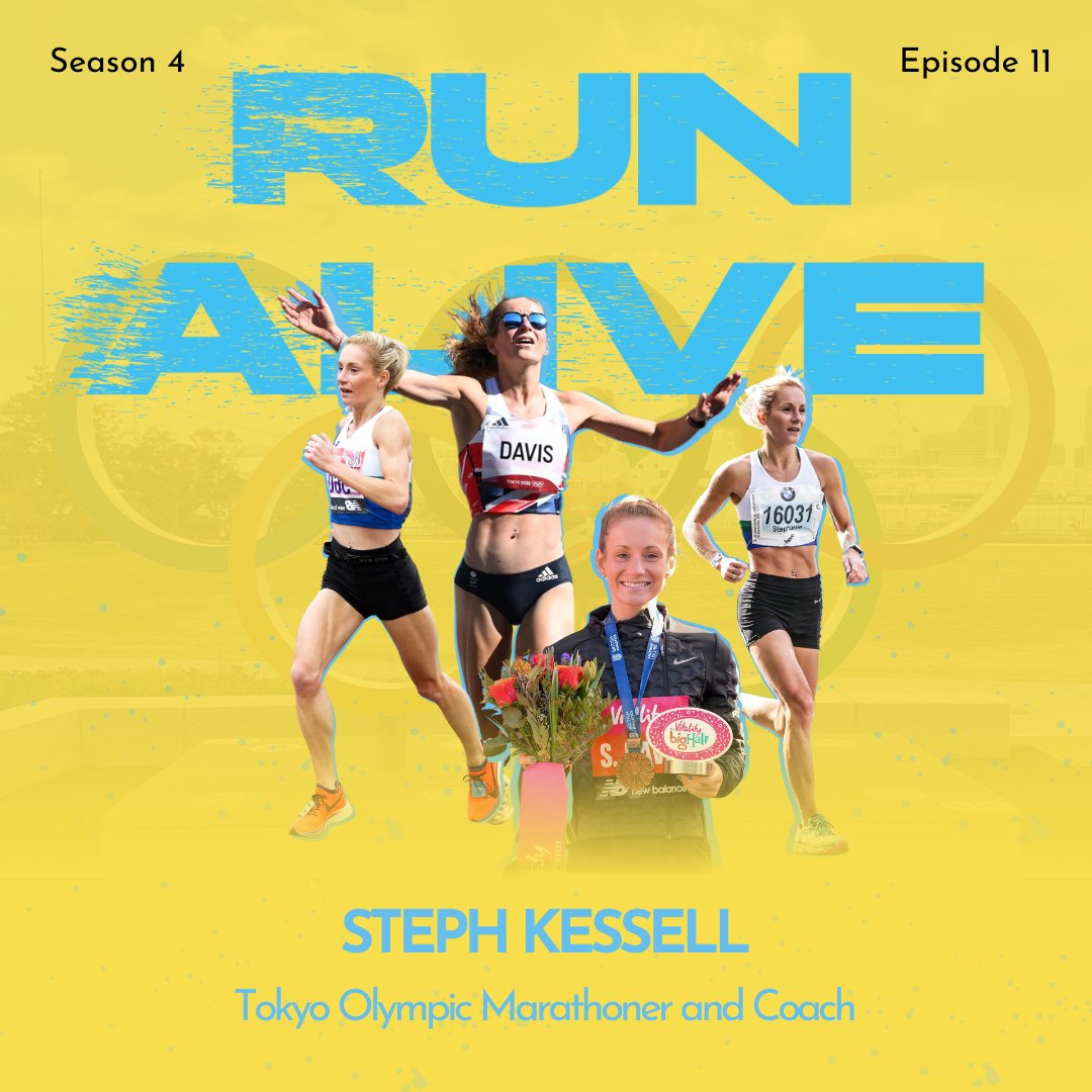 New episode out now! We're delighted to welcome Steph Kessell to the podcast! We chatted to her about marathoning, motherhood, enjoying the process and finding joy in every present moment. 

Listen now wherever you get your podcasts! 
#runalivepodcast #running #motherhood