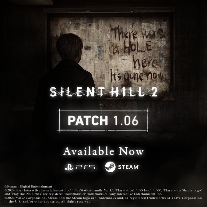 PS5 Pro | Mesmo com novo patch, Silent Hill 2 ainda continua com problemas no PlayStation 5 Pro