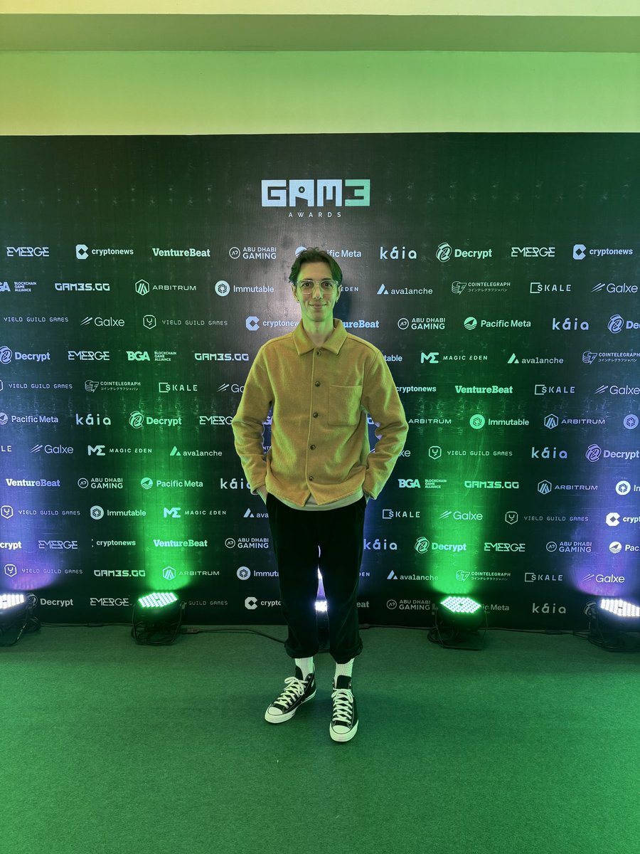 Been looking forward to this all week! next time let’s have <a href="/MaviaGame/">Heroes of Mavia</a> up for a <a href="/gam3sgg/"></a> award 😘🙏🏽#manila #GAM3Awards