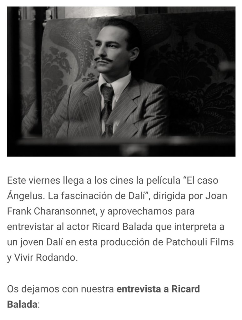 Entrevista en El Blog de Cine Español✨🎬 Aquí tenéis link para leerla: elblogdecineespanol.com/?p=76829 <a href="/cineespanol/">Blog de Cine Español</a> <a href="/crismarinero/">Cristina Marinero</a> <a href="/gosuafilms/">Gosua Films</a> <a href="/mcleanwilliams/">McLean-Williams Ltd.</a>