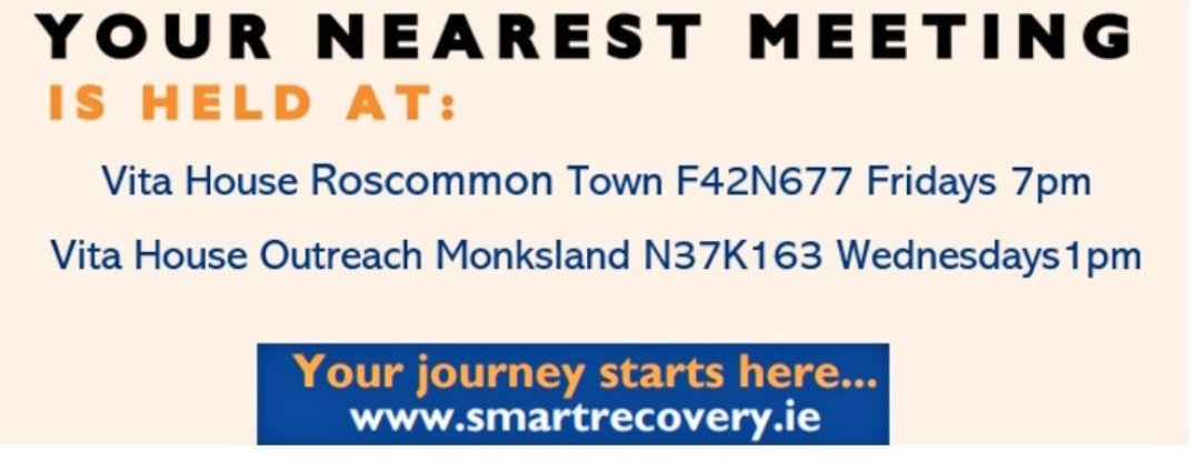 * FINAL SMART in Roscommon Town will take place in Vita House tonight, Friday 7pm 22/11/24 * 

Monksland Wednesday meeting is still running as usual.