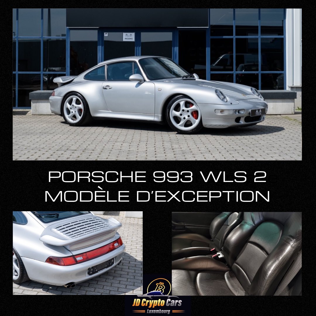DevelJeremie's tweet photo. ✨Porsche 911/993 Turbo WLS 2 ✨
Avec seulement 550 exemplaires produits en 1998, la dernière année de production de la 993 Turbo, cette version est déjà une rareté. Mais parmi ces modèles, seuls 20 à 25 % étaient équipés du pack WLS 2.
Dernière 911 refroidie par air.
#Bitcoin https://t.co/HTmjieKCrp