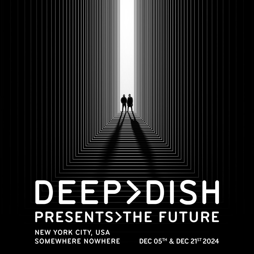 It’s been 10 years since we last played in New York so we can’t wait to be back on December 7 and 21 for two intimate, extended sets at Somewhere Nowhere 🙌🏻

Pre-sale starts at 3 pm and General sale starts at 7pm 🔥
somewherenowherenyc.com/deep-dish-pres…