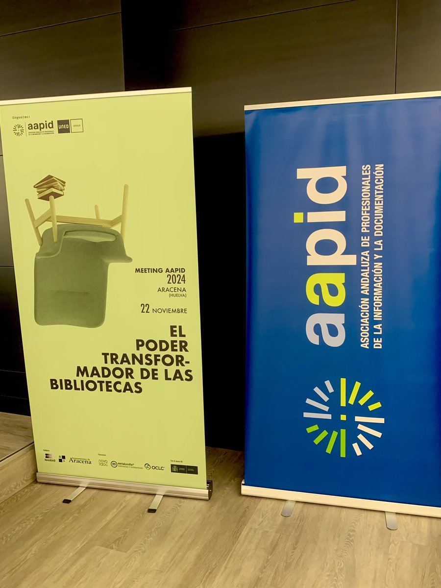Presentes en el Meeting AAPID 2024 !!!
Lujo de programa, participación y organización. 
Mis felicitaciones a <a href="/asoc_aapid/">AAPID</a> 
Un placer y un honor estar con vosotr@s.
#meetingAAPID2024 <a href="/fesabid/">FESABID</a> #bibliotecas #sostenibilidad #accesibilidad #soledadnodeseada