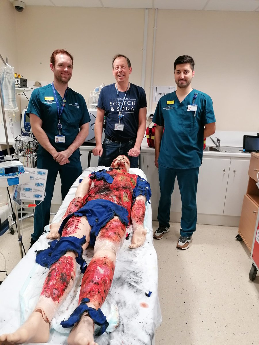 NGHSim&Resus (@nghsim_resus) on Twitter photo Last Friday we welcomed our <a href="/nghnhstrust/">Northampton General Hospital 💙</a> ED colleagues to the simulation suite for training surrounding burns casualties. Thank you for the positive feedback! We hope you all found the training useful! #NHS #northampton #burns #moulage #healthcaresimulation #simulationtraining Last Friday we welcomed our <a href="/nghnhstrust/">Northampton General Hospital 💙</a> ED colleagues to the simulation suite for training surrounding burns casualties. Thank you for the positive feedback! We hope you all found the training useful! #NHS #northampton #burns #moulage #healthcaresimulation #simulationtraining