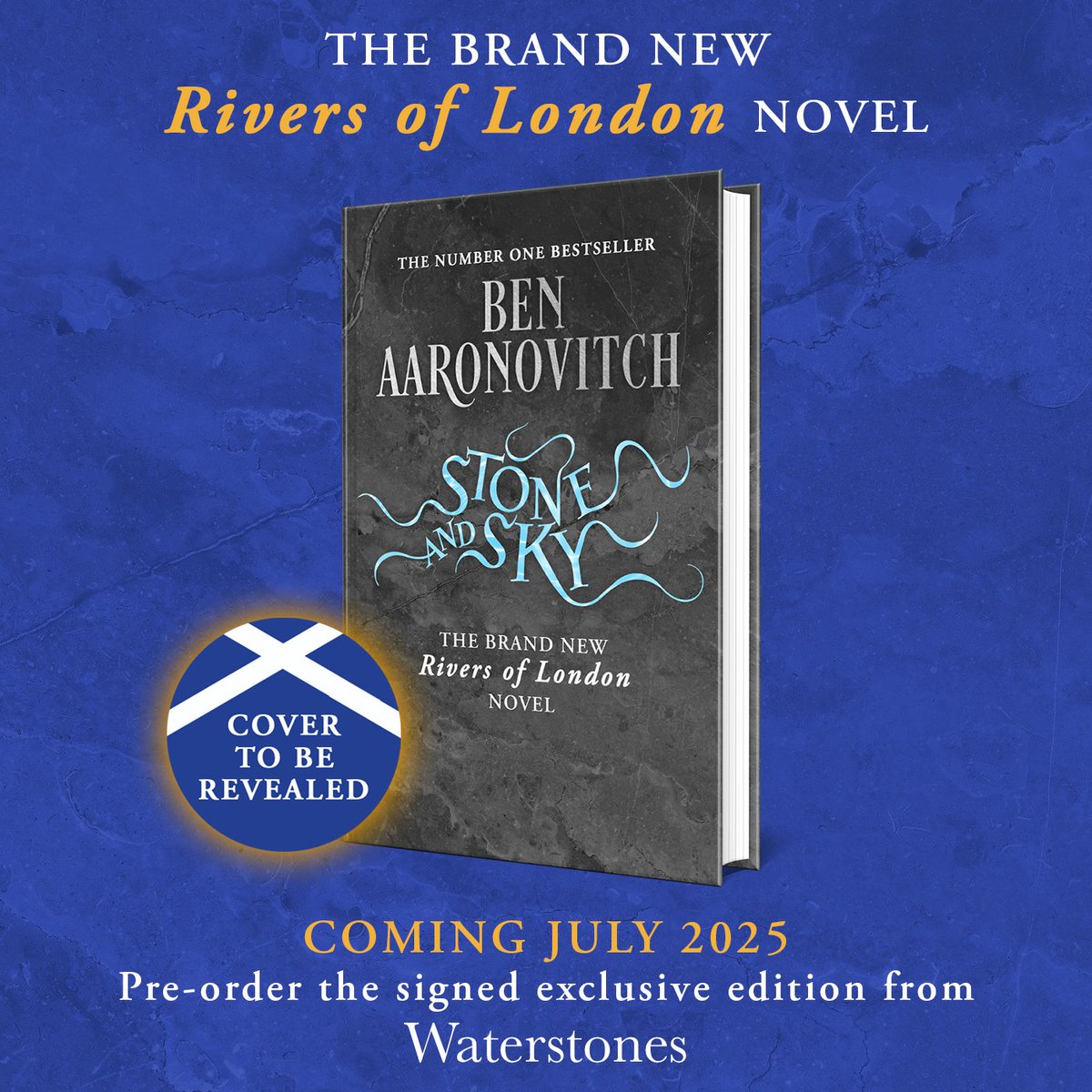 Orion Publishing (@orionbooks) on Twitter photo Introducing STONE AND SKY, the NEW #RiversOfLondon novel, coming July 2025 from <a href="/Ben_Aaronovitch/">Ben Aaronovitch</a> - and here's a little teaser video...
Pre-order the signed exclusive <a href="/Waterstones/">Waterstones</a> edition here: waterstones.com/book/stone-and… Introducing STONE AND SKY, the NEW #RiversOfLondon novel, coming July 2025 from <a href="/Ben_Aaronovitch/">Ben Aaronovitch</a> - and here's a little teaser video...
Pre-order the signed exclusive <a href="/Waterstones/">Waterstones</a> edition here: waterstones.com/book/stone-and…