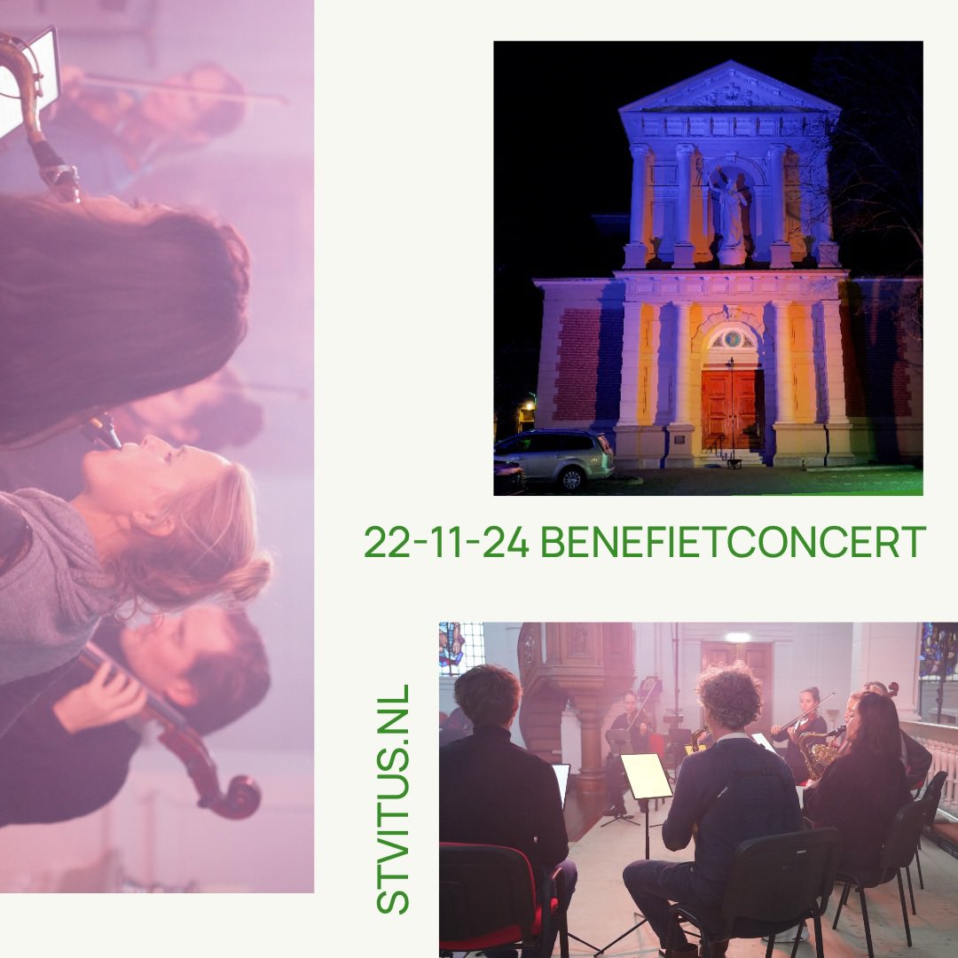 Overmorgen al een prachtig concert! De laatste kaarten zijn nog te koop. Stvitus.nl
