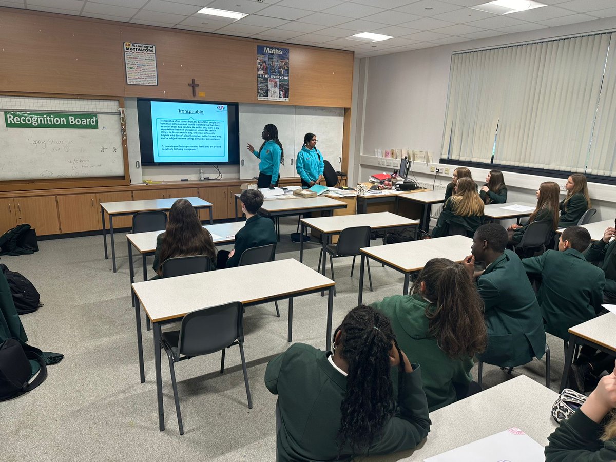 Great work by our MVP 2024/25 ambassadors leading learning in S2 PSE #ActiveBystanders <a href="/MVPScot/">MVP Scotland</a> <a href="/StMungosFalkirk/">St Mungo's HS</a>