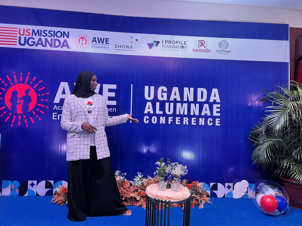 xytun's tweet image. Representing @afro_oil at the Academy for Women Entrepreneurs conference! Incredible energy, inspiring vibes, and powerful conversations with amazing women entrepreneurs at this @AweAlumnae event.
#AWEConferenceUG2024 
#AWEInUganda
#AWEnergized