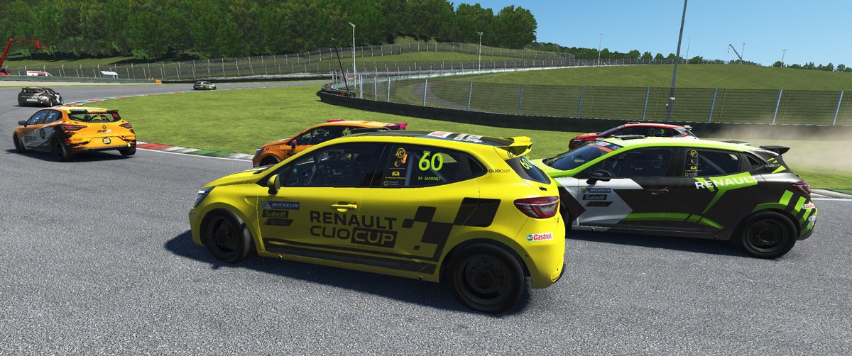 28 coches se dieron cita en la 2a ronda de la Clio International Cup disputada el lunes en Mugello, en rFactor2.  

M1: 
🥇Carlos Abizanda
🥈Miguel Castro 
🥉Eduard Miró
M2:
🥇Jordi Casas
🥈Marcos Bartolomé
🥉Xavi González
M3:
🥇Miguel Castro
🥈Carlos Abizanda
🥉Raúl Silvestre