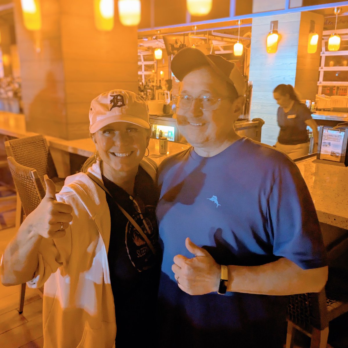 Thanks to all who joined us for TUESDAY NIGHT TRIVIA 🧠 this week at Margaritaville's Lah De Dah Beach Bar!

🏆 Drinks On The House - 123
🥈 Dakota - 98
🥉 J Team - 86

 🧠 We'll be back at the Lah De Dah next Tuesday for another quiz based on your category requests!